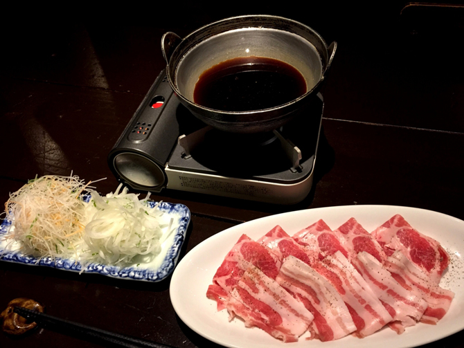 オイルしゃぶしゃぶ