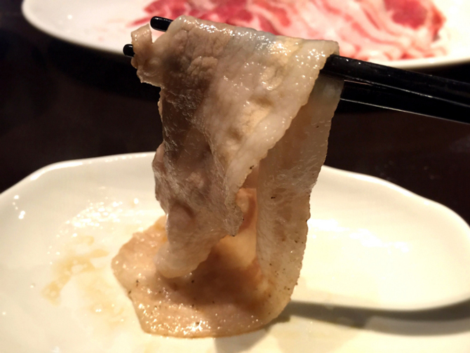 オイルしゃぶしゃぶ
